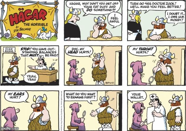 Hagar The Horrible | image tagged in comics | made w/ Imgflip meme maker