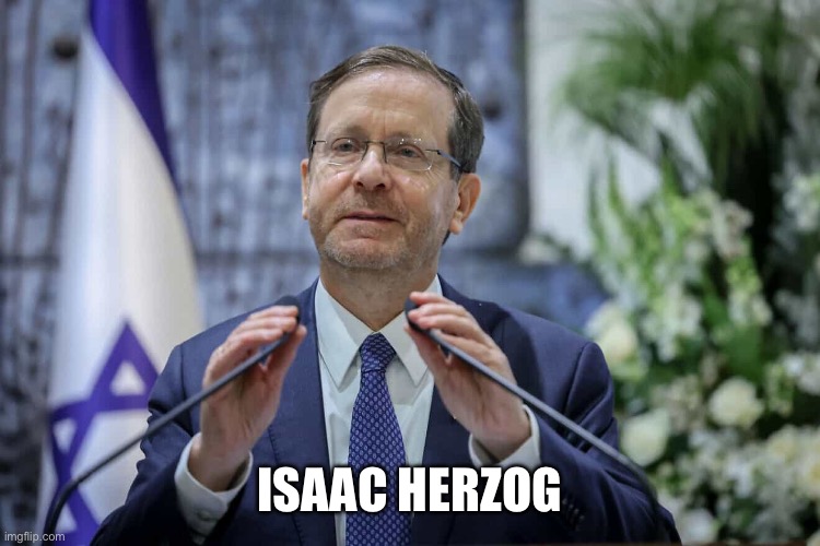 ISAAC HERZOG | made w/ Imgflip meme maker