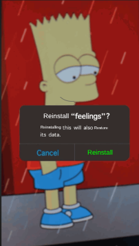 Happy bart Blank Meme Template