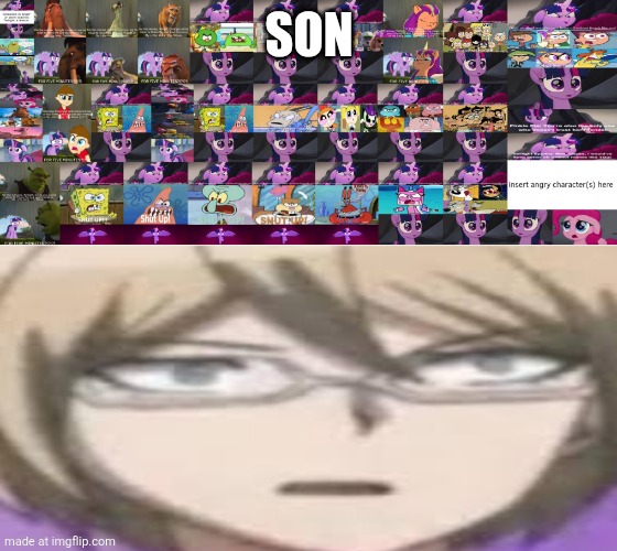 Son I'm crine | SON | image tagged in who hates danicakania2005's arts | made w/ Imgflip meme maker