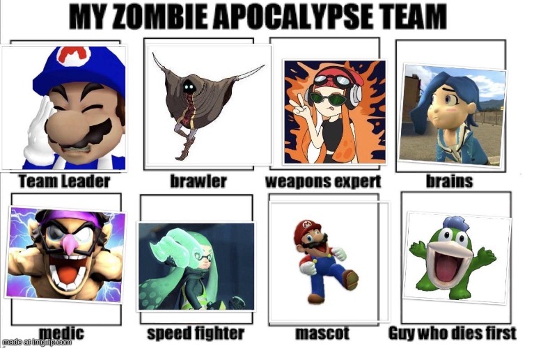 My team | image tagged in fun | made w/ Imgflip meme maker