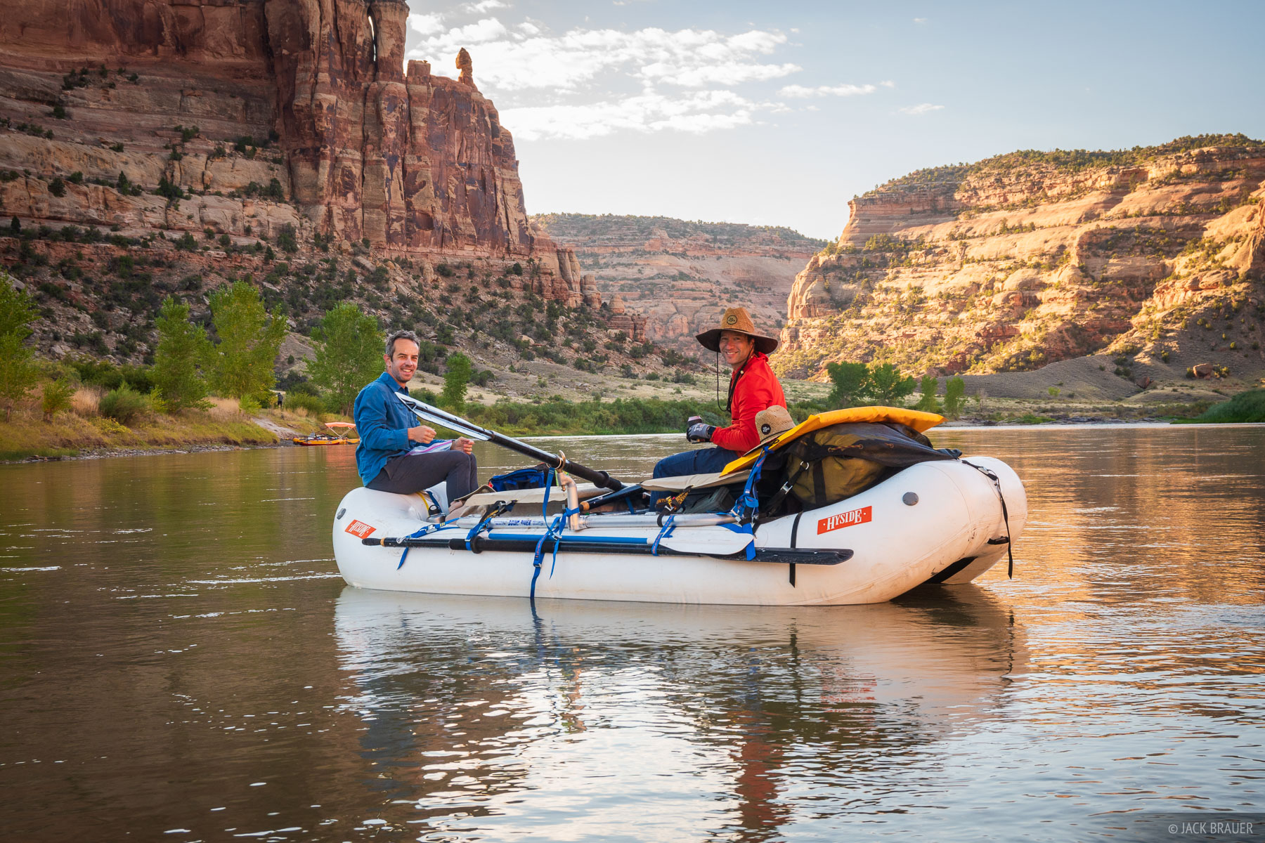 Packrafting with friends Blank Meme Template
