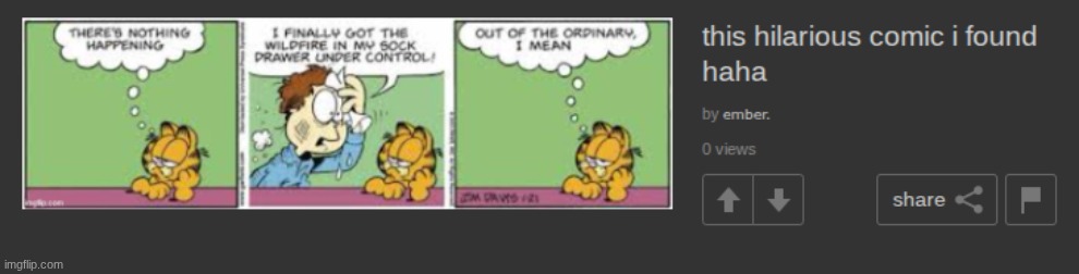 oh my gosh look at this comic i found i had to screenshot it its hilarious | made w/ Imgflip meme maker