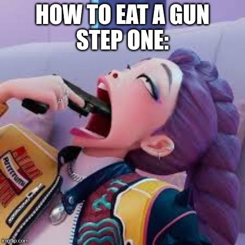 STEP ONE | image tagged in kpop demon hunters | made w/ Imgflip meme maker