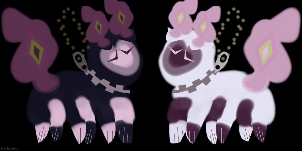 Absol Turns In to Losba when giving the Mirror Stone. To Revert the Change Simply take away the stone | made w/ Imgflip meme maker