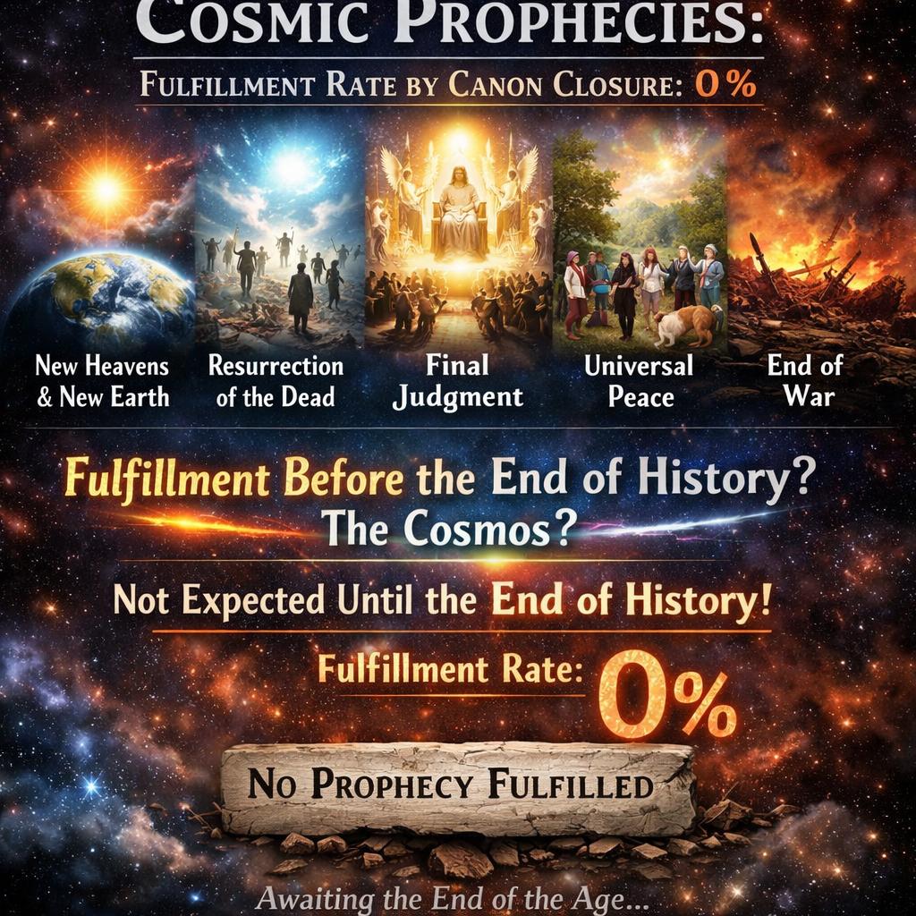 3. Cosmic / eschatological prophecies include:  --new heavens an Blank Meme Template