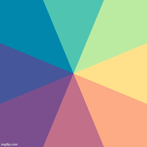 Quantized Color Square | image tagged in quantized color square,rainbow,colors | made w/ Imgflip meme maker