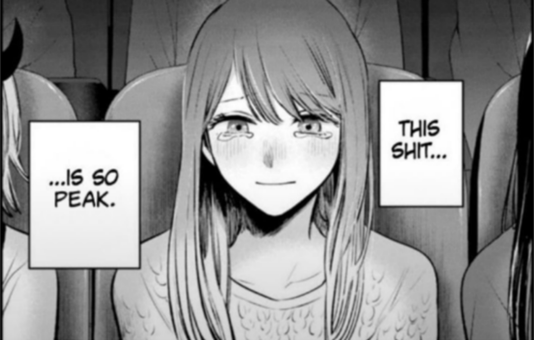 So Peak Manga Girl Blank Meme Template