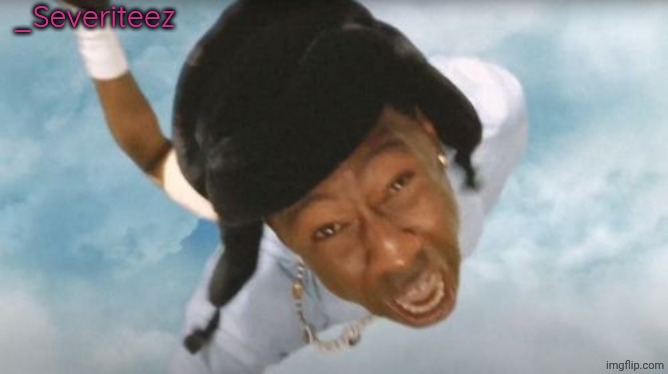 High Quality Severiteez Tyler the uncreative announcement template Blank Meme Template