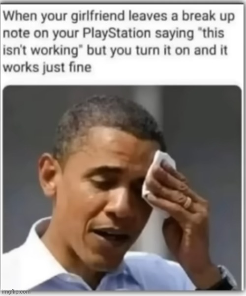 image tagged in playstation,break up,note | made w/ Imgflip meme maker