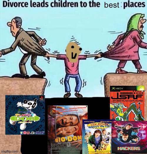 Divorce leads children to the happiest places | image tagged in divorce leads children to the happiest places | made w/ Imgflip meme maker