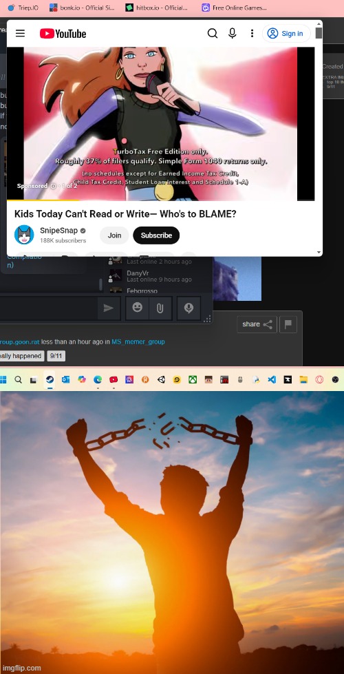 I am finally free after fighting for 5 years. | image tagged in man breaking free from chains over the sunset | made w/ Imgflip meme maker