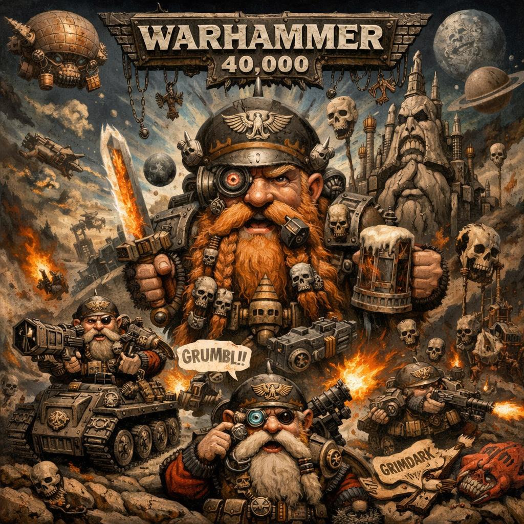 Warhammer Dwarf Edition Blank Meme Template