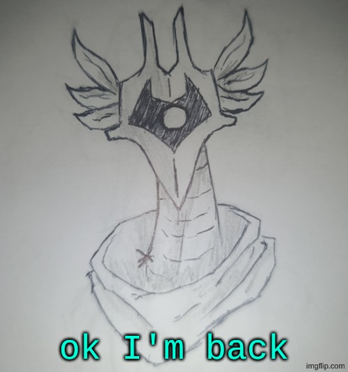 I think the bans over lemme check | ok I'm back | image tagged in hunter temp by shadowskul | made w/ Imgflip meme maker