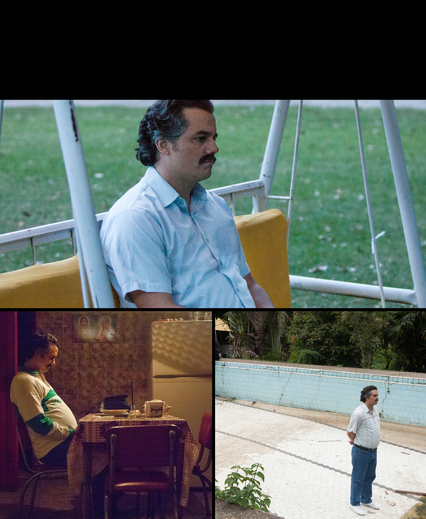 Plablo Waiting Alone Blank Meme Template