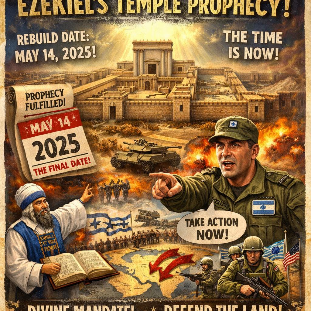 Ezekiel’s temple used to: --Predict exact dates for rebuilding. Blank Meme Template