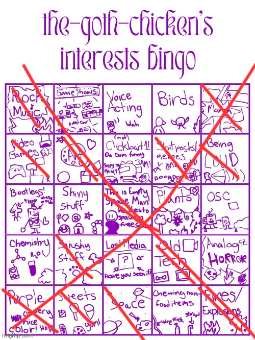 this is rly well made | image tagged in tgc interest bingo | made w/ Imgflip meme maker