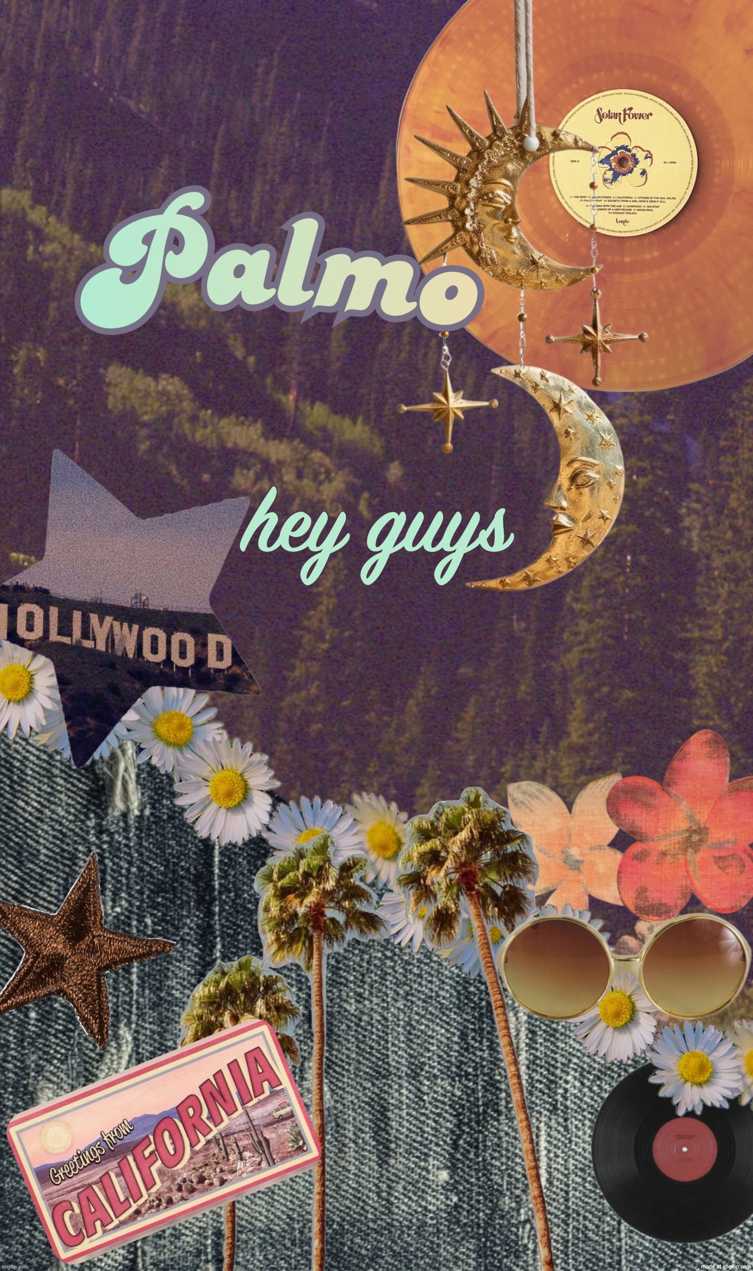 palmo temp by disco | hey guys | image tagged in palmo temp by disco | made w/ Imgflip meme maker