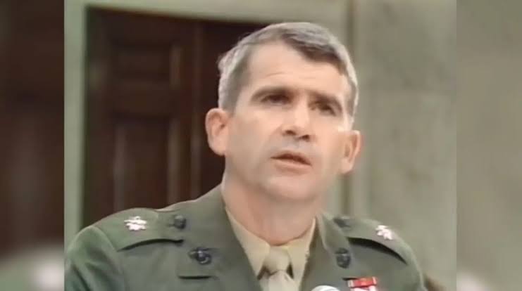 Oliver North Blank Meme Template