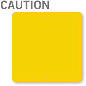 High Quality Caution Blank Meme Template