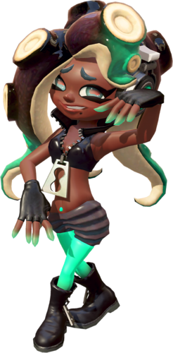 Marina Ida | Splatoon 2 Blank Meme Template