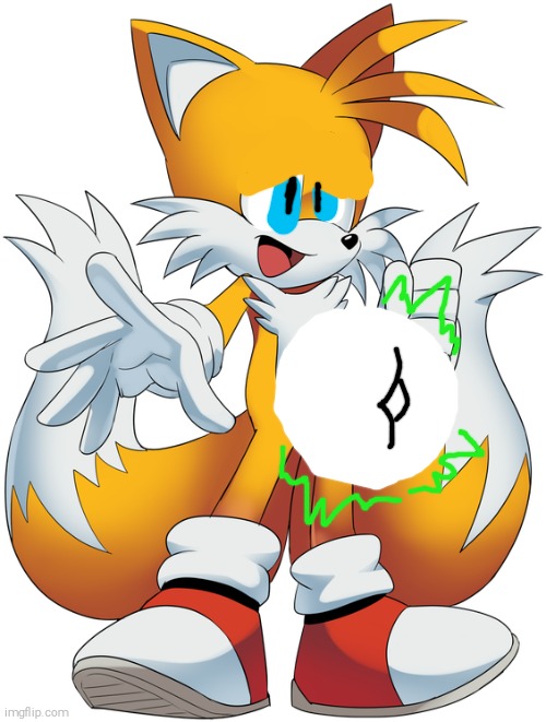 Tails tummy adventure swelling saplings effect | image tagged in tails the fox,big belly | made w/ Imgflip meme maker