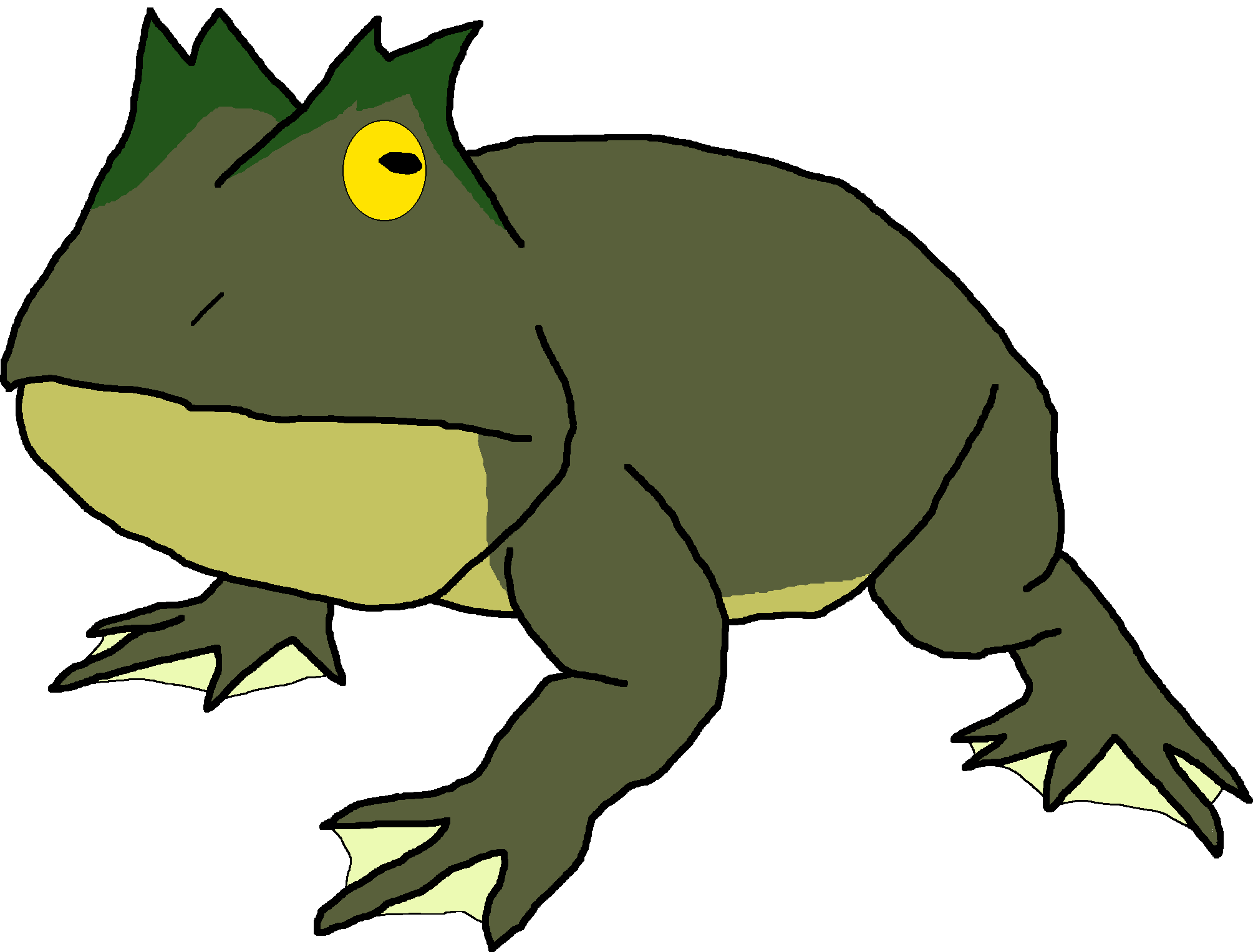 Female Beelzebufo (Paleoverse + EOIverse) Blank Meme Template