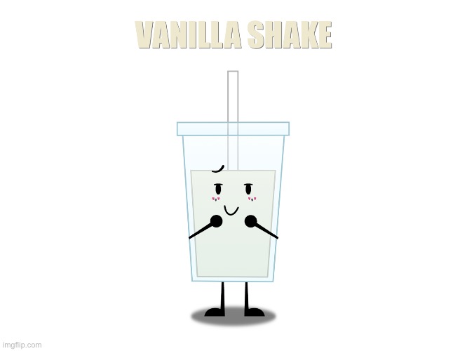 Vanilla Shake Character | image tagged in osc | made w/ Imgflip meme maker
