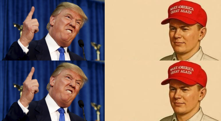 Maga trump meme Blank Meme Template