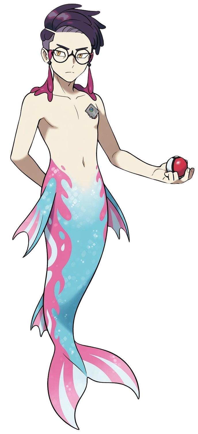 Corbeau Merman Blank Meme Template