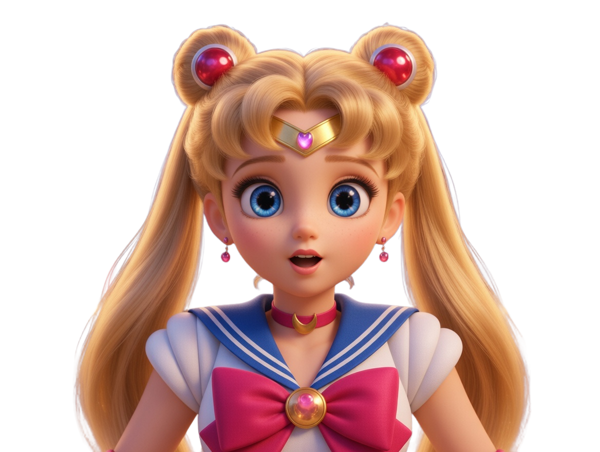 Princess Usagi Blank Meme Template