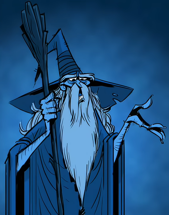 Punkey Doodles Wizard Blank Meme Template