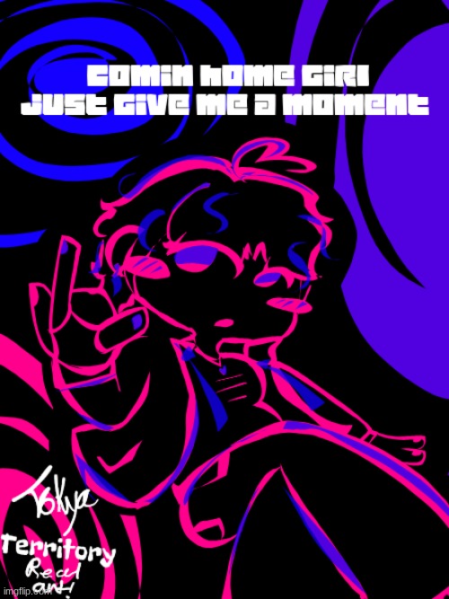 Taking Time GIRL! [Art Club Showcase] | image tagged in drawing | made w/ Imgflip meme maker
