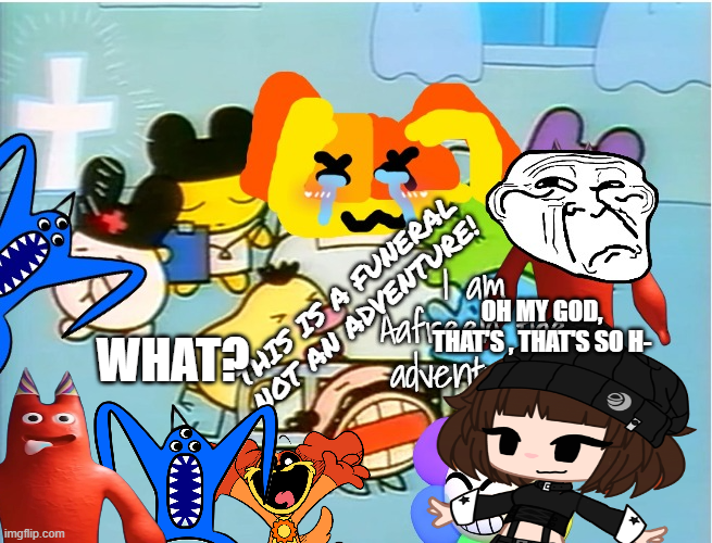 MEME TO BE USED :'3 Blank Meme Template