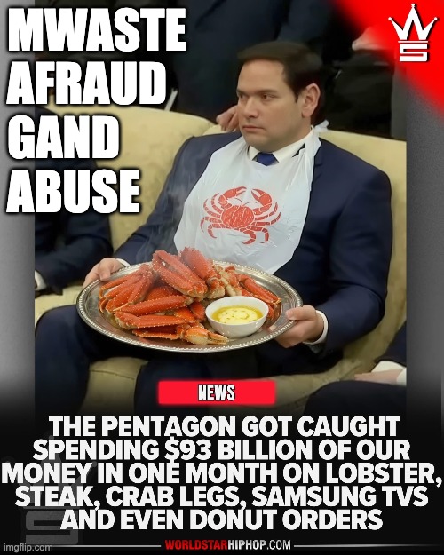 MWASTE
AFRAUD
GAND
ABUSE | made w/ Imgflip meme maker