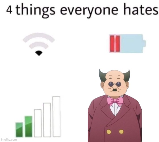 The To Love Ru principal deserves a much wider condemnation among the broader anime community, not just the to love ru fanbase | image tagged in 4 things everyone hates,to love ru,pissed off,anime | made w/ Imgflip meme maker