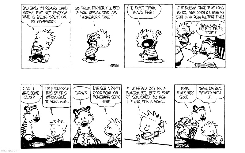image tagged in calvin and hobbes,comics | made w/ Imgflip meme maker