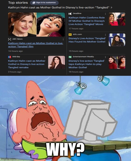 Patrick Star Internet Disgust | WHY? | image tagged in patrick star internet disgust | made w/ Imgflip meme maker