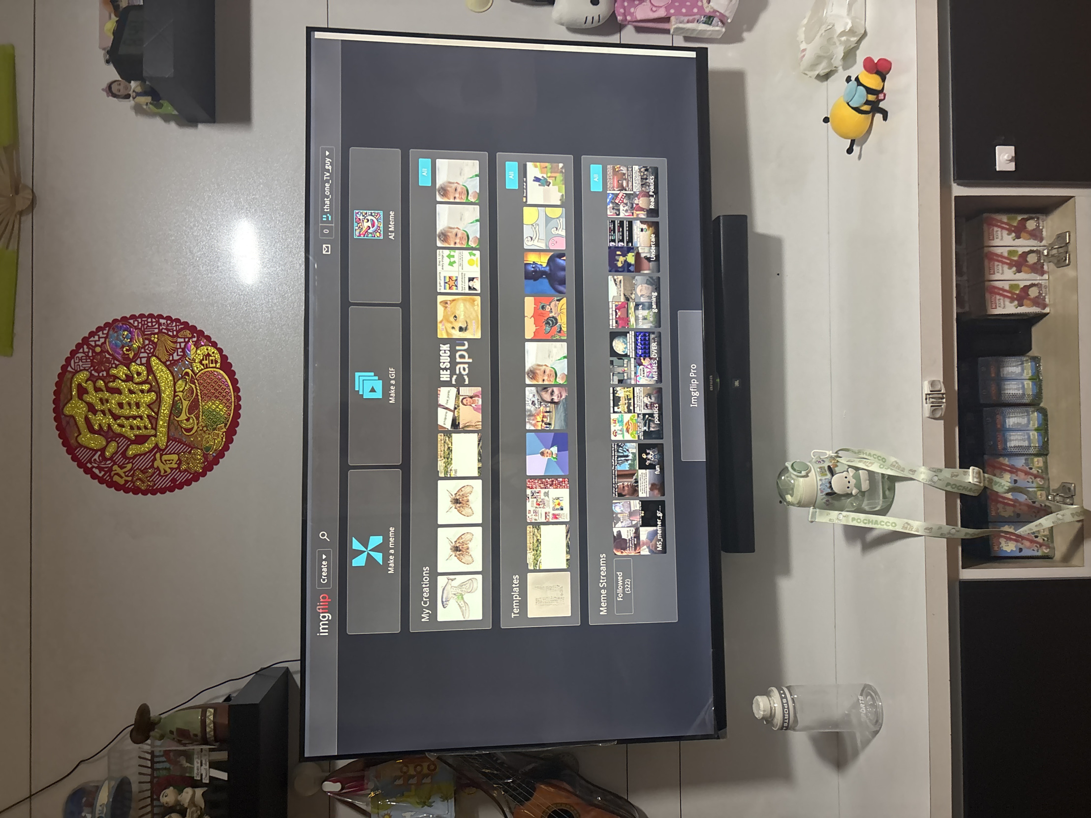 TV Blank Meme Template