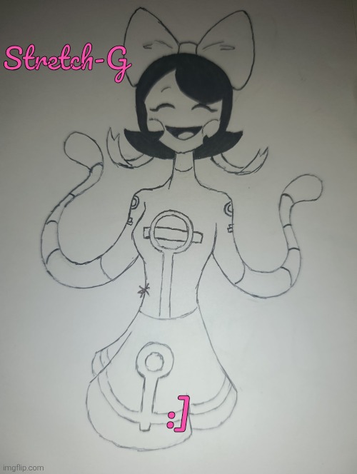 Stretch-G (request from La-loyd77 ) | Stretch-G; :] | image tagged in stretch-g | made w/ Imgflip meme maker
