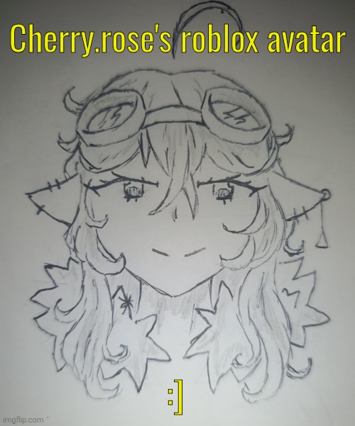 Cherry.rose's Roblox avatar (request from Cherry.rose ) | Cherry.rose's roblox avatar; :] | image tagged in cherry rose | made w/ Imgflip meme maker