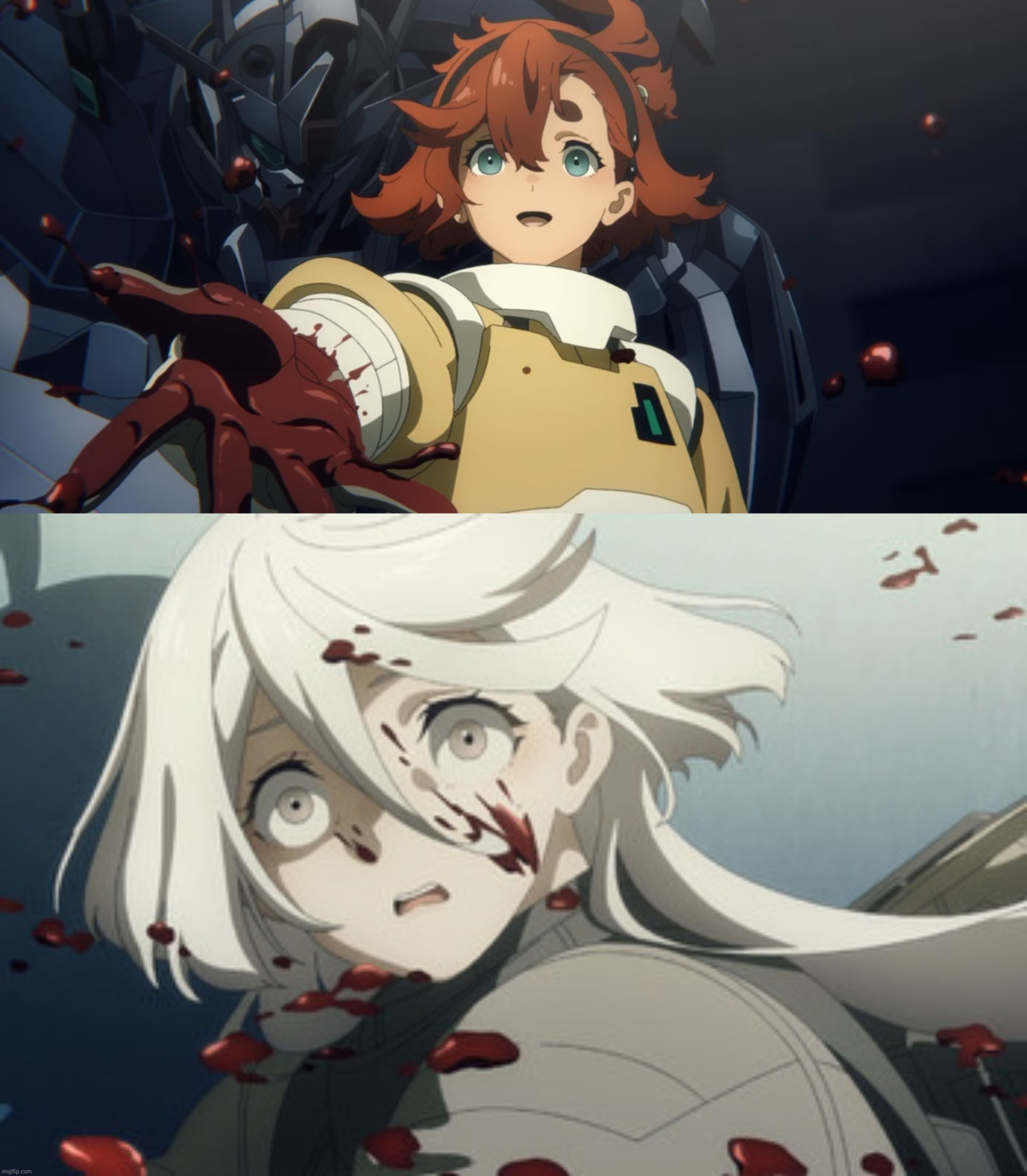 Witch from Mercury Blank Meme Template