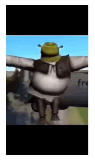 dancin shrek Blank Meme Template