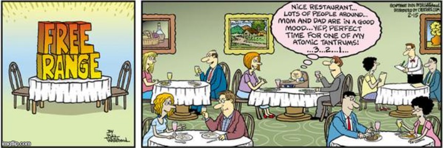 Free Range | image tagged in comics | made w/ Imgflip meme maker