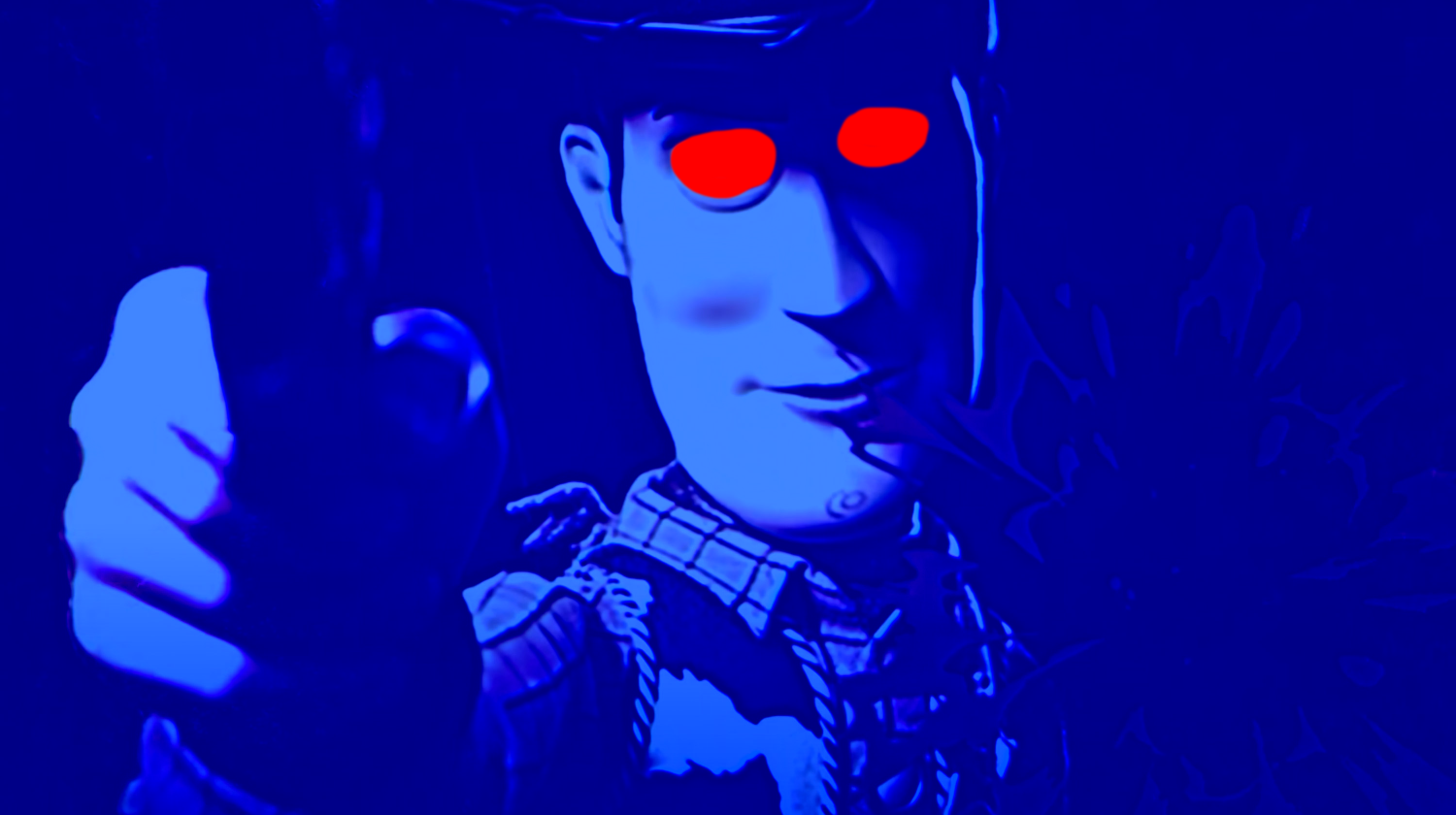 Dark Woody is gonna kill you Blank Meme Template