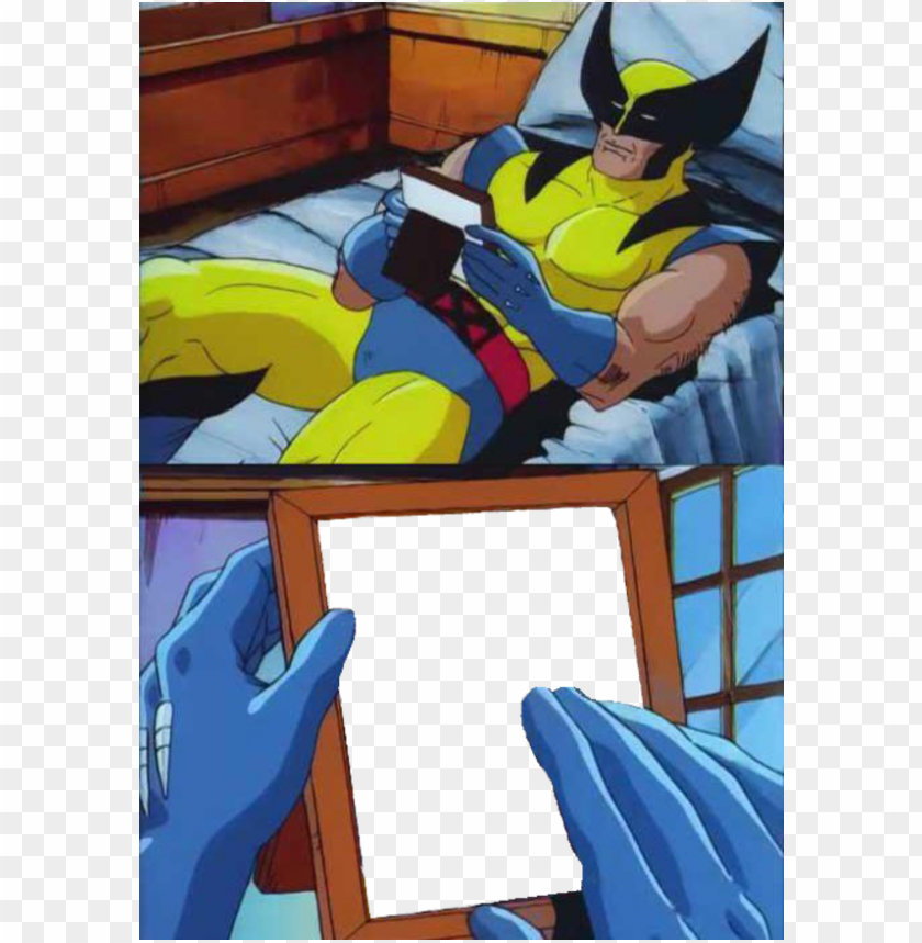 Wolverine x3 Blank Meme Template