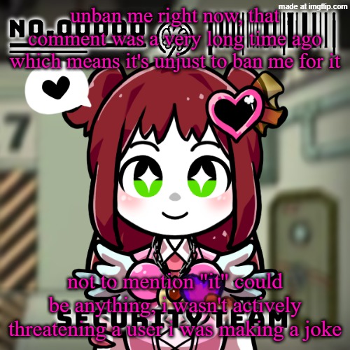 lobotomy corp dragnoc (Queen of hatred E.G.O, up close) | unban me right now, that comment was a very long time ago which means it's unjust to ban me for it; not to mention "it" could be anything, i wasn't actively threatening a user i was making a joke | image tagged in lobotomy corp dragnoc queen of hatred e g o up close | made w/ Imgflip meme maker
