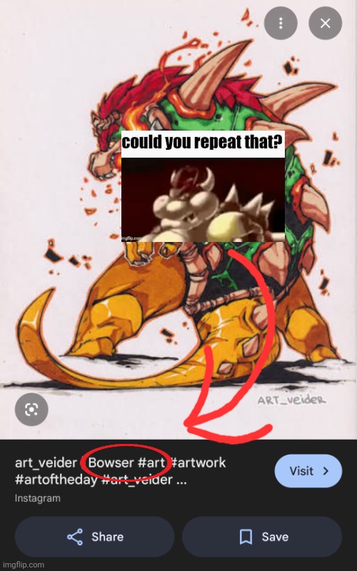 bowser art gif | made w/ Imgflip meme maker