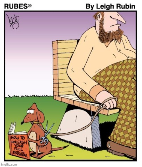 The Important Role of Scissors in cutting ties | image tagged in vince vance,cartoons,scissors,full potential,wiener dog,dogs | made w/ Imgflip meme maker