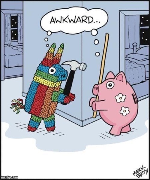 Deathmatch: Pedro Pinata Vs Pinky Piggybank | image tagged in vince vance,pinata,piggybank,cartoons,deathmatch,death battle | made w/ Imgflip meme maker